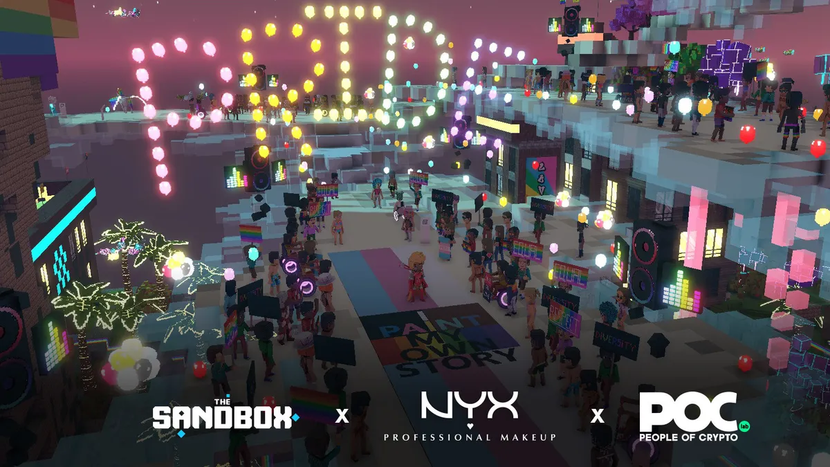 NYX Professional Makeup celebrates Pride Month with parade in metaverse