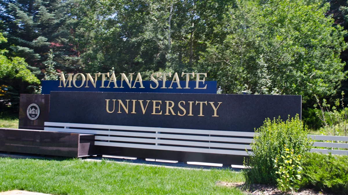 The campus of Montana State University.