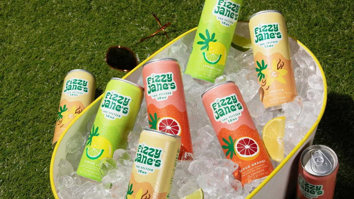 Tilray's hemp-derived THC drink Fizzy Jane