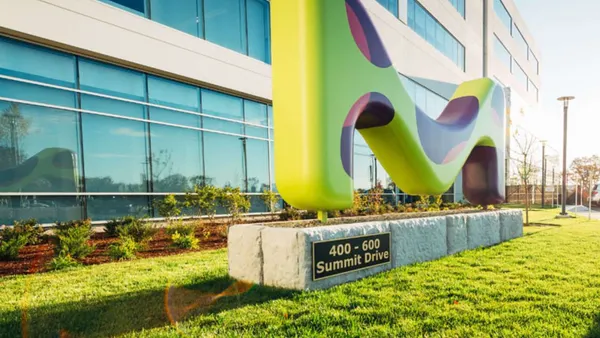 Exterior building picture of the Merck KGaA Life Science site in Burlington, U.S.