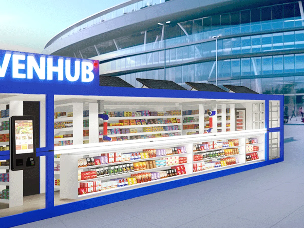 venhub smart store rendering