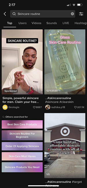 TikTok Search ads