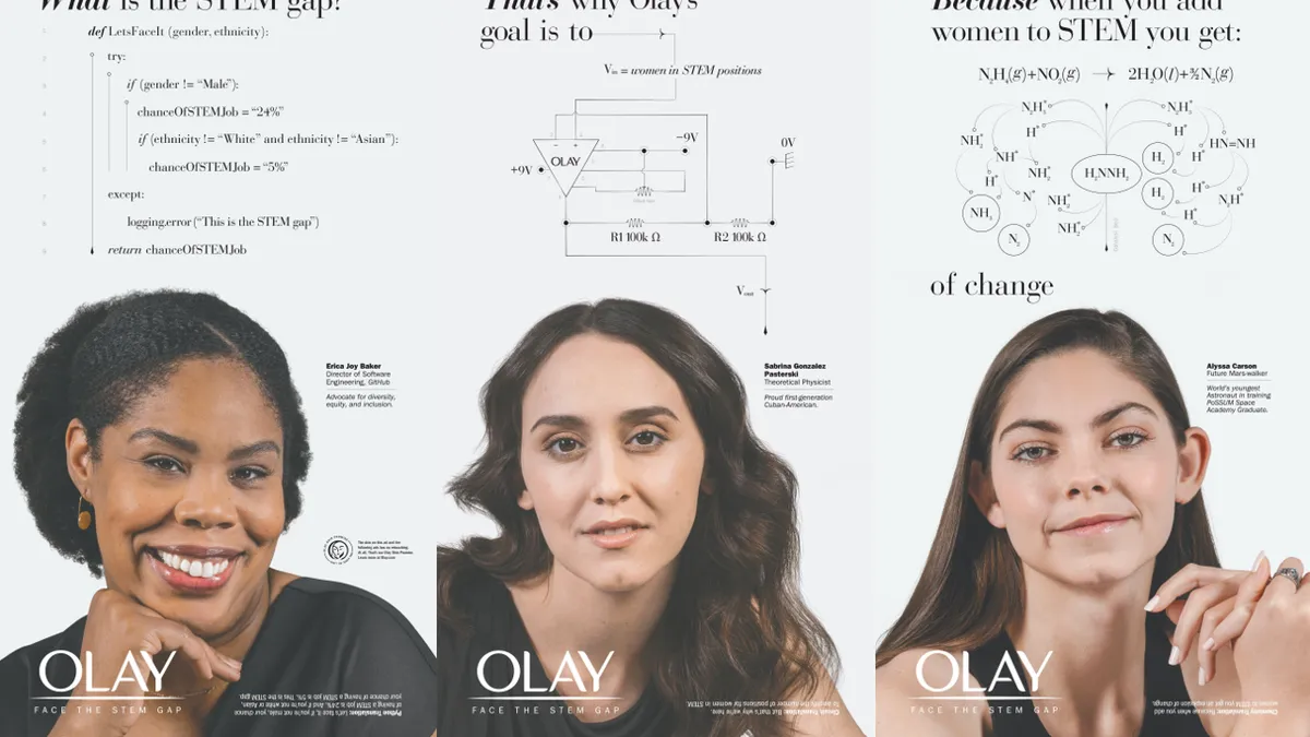 Olay extends STEM-focused mission in Women's Equality Day campaign