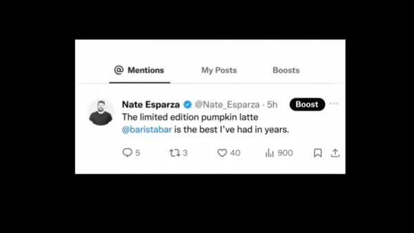 X mention boost