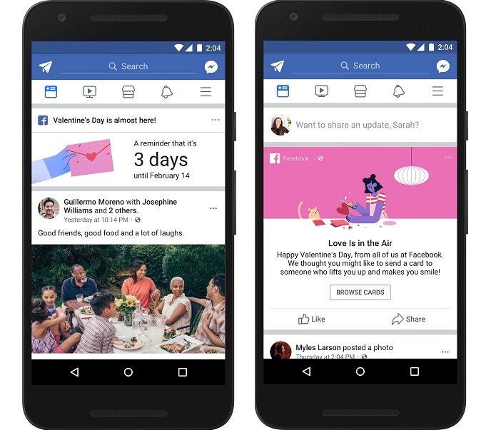 Celebrating Valentine’s Day on Facebook and Twitter | Social Media Today