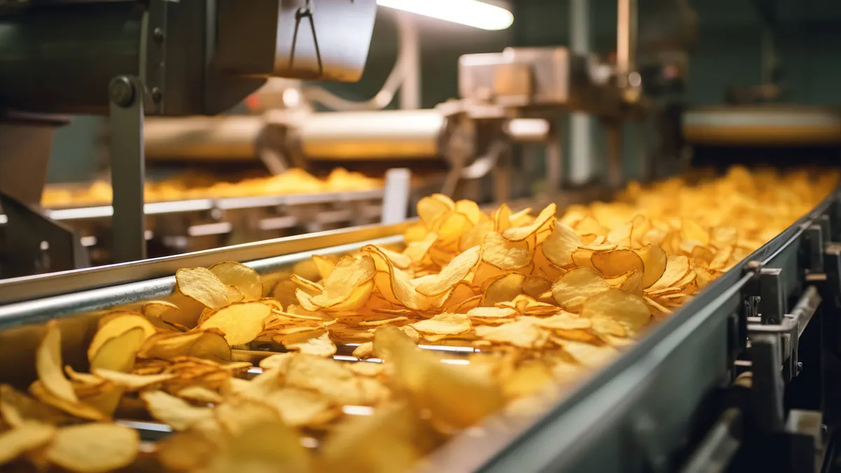potato chip production line