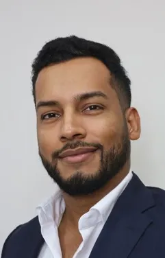 Headshot of Rene Bello, founder and CEO of BLDG Ventures