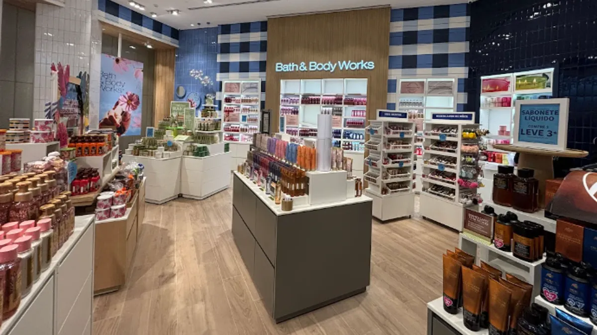 A Bath & Body Works store in Brazil.