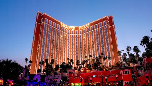 The exterior of Treasure Island.