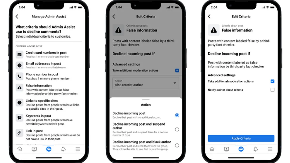 Facebook Groups update