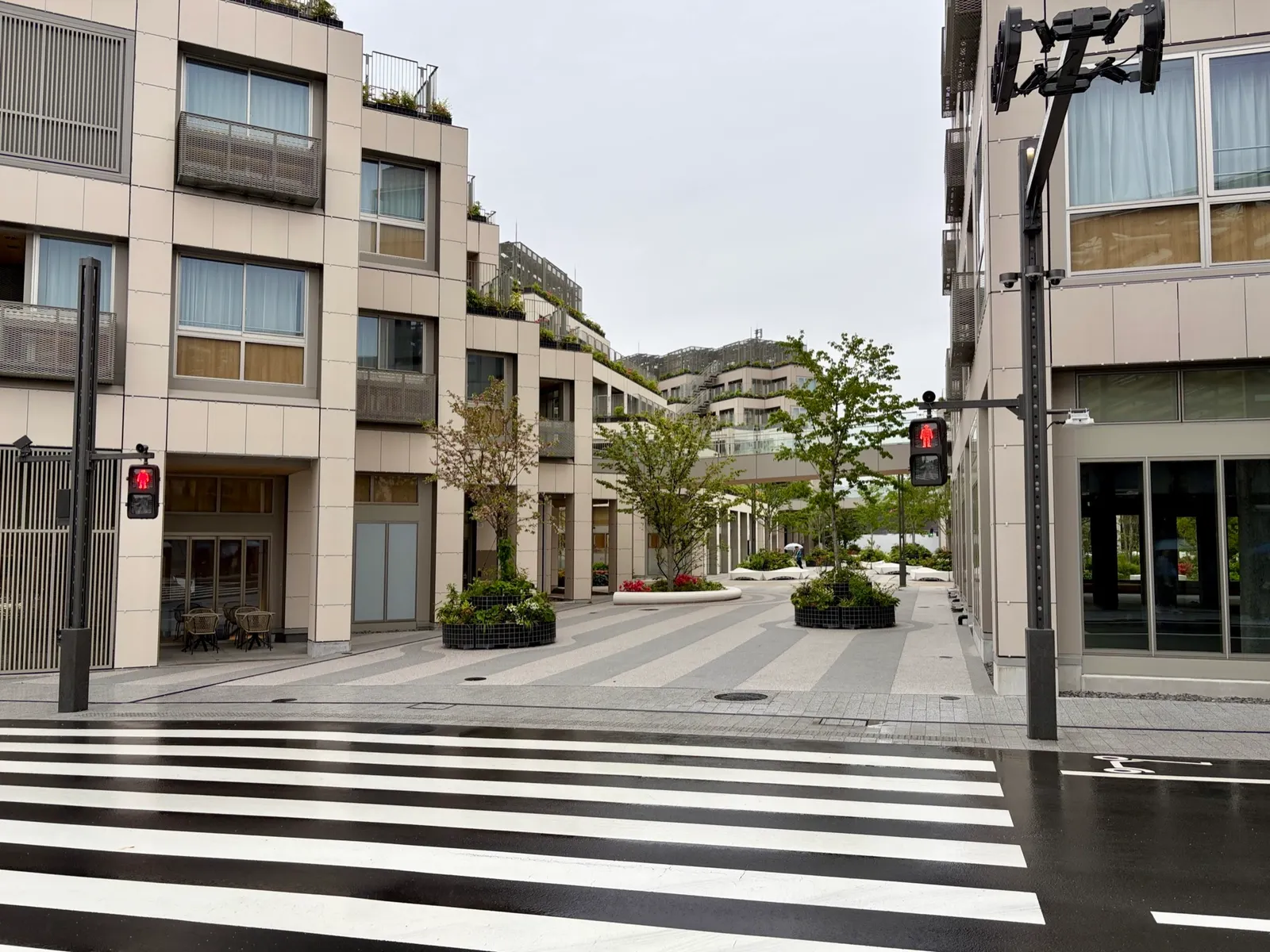 On the street at Toyota's Woven City