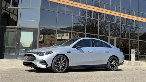 Mercedes-Benz CLA 250+ Electric, from the outside