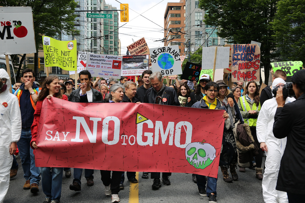 GMO protest