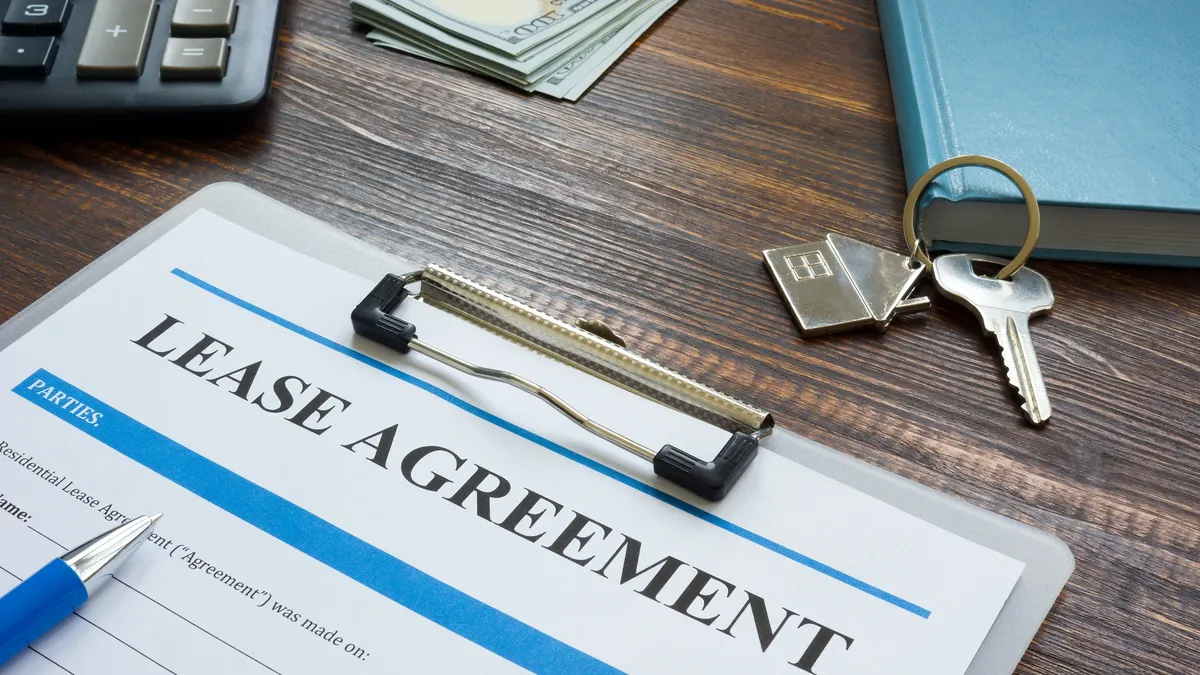 empty lease agreement