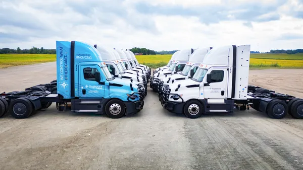 Sagepoint tractors facing each other