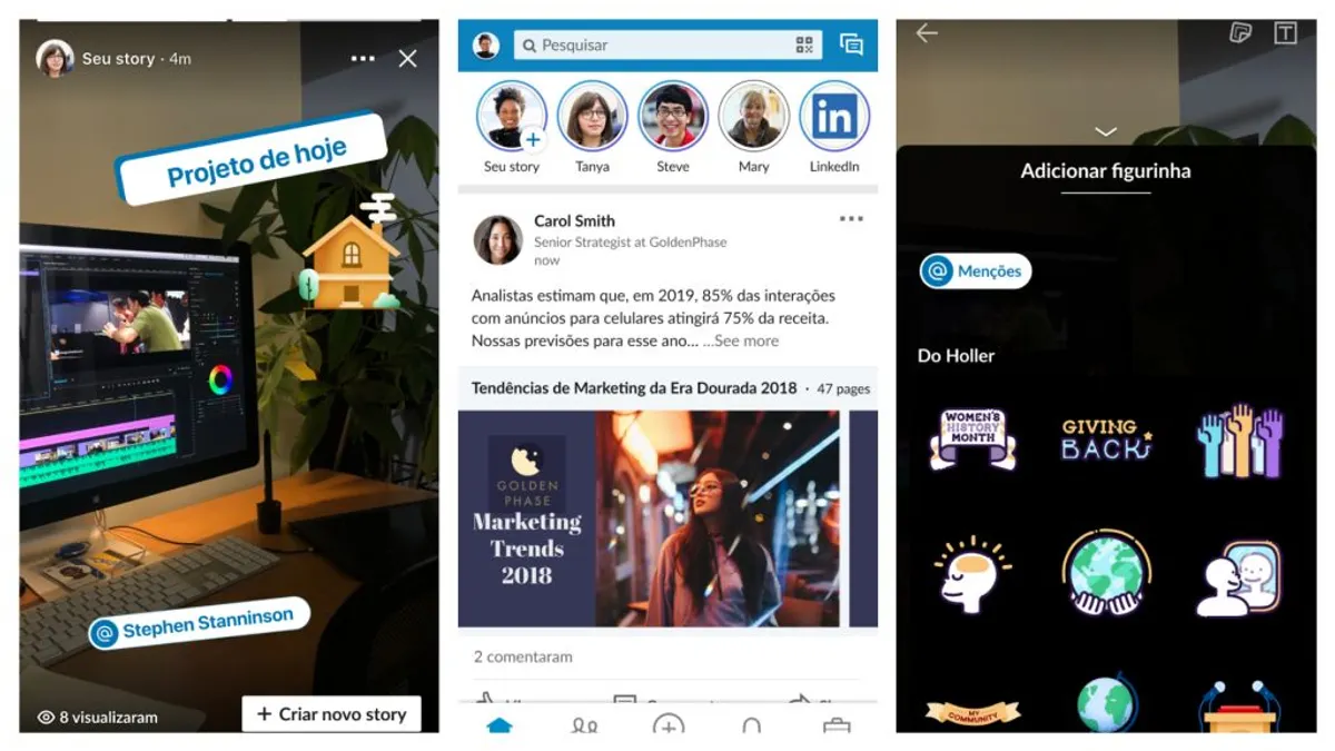 LinkedIn Stories
