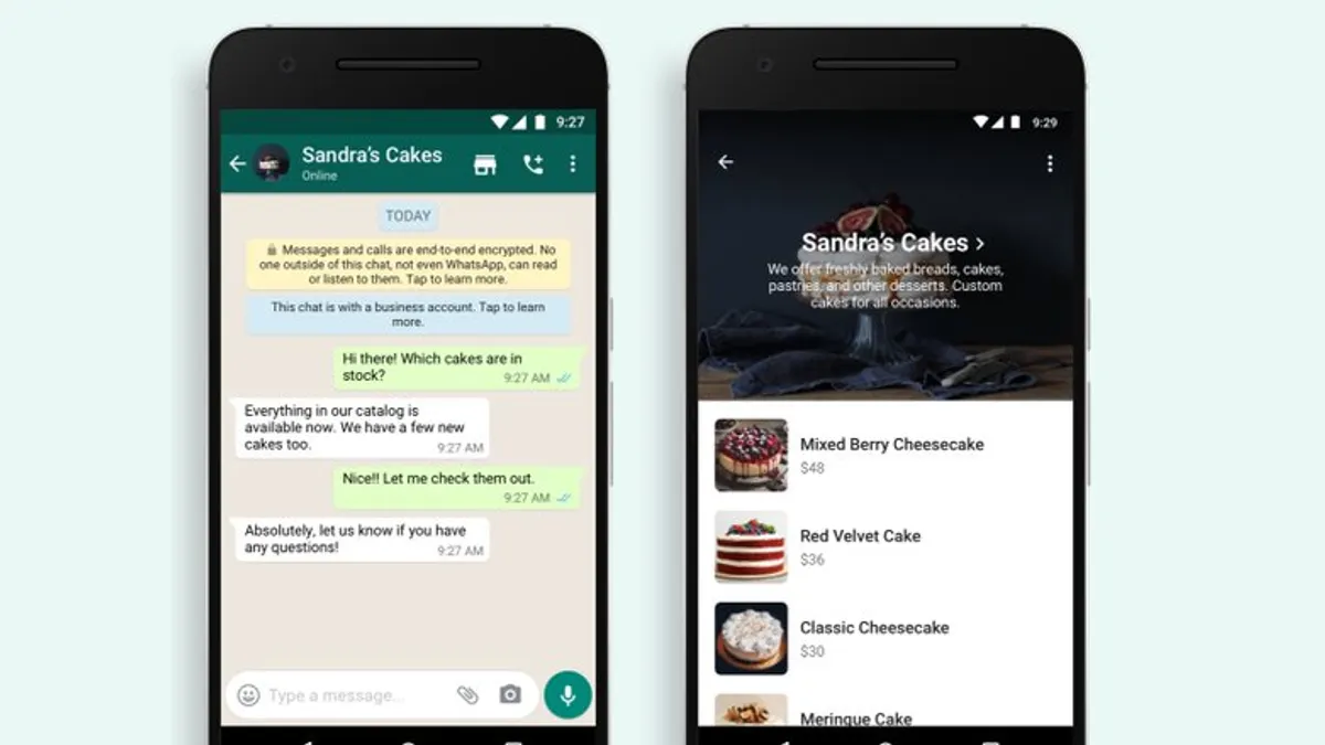 WhatsApp Shopping Button