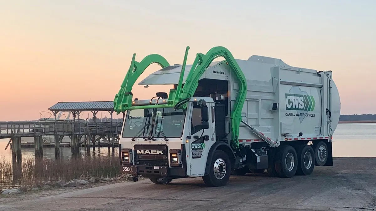 CWS truck in South Carolina