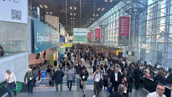 Crowd at a conference