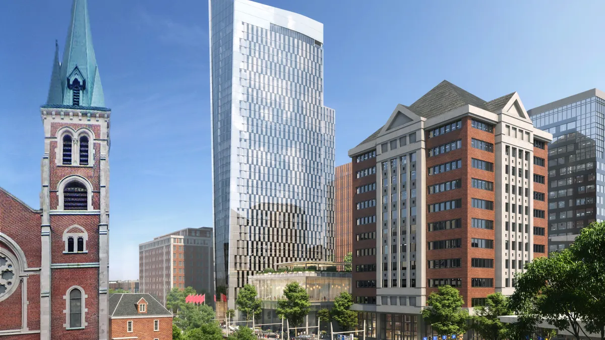 A rendering of the Signia by Hilton Indianapolis.