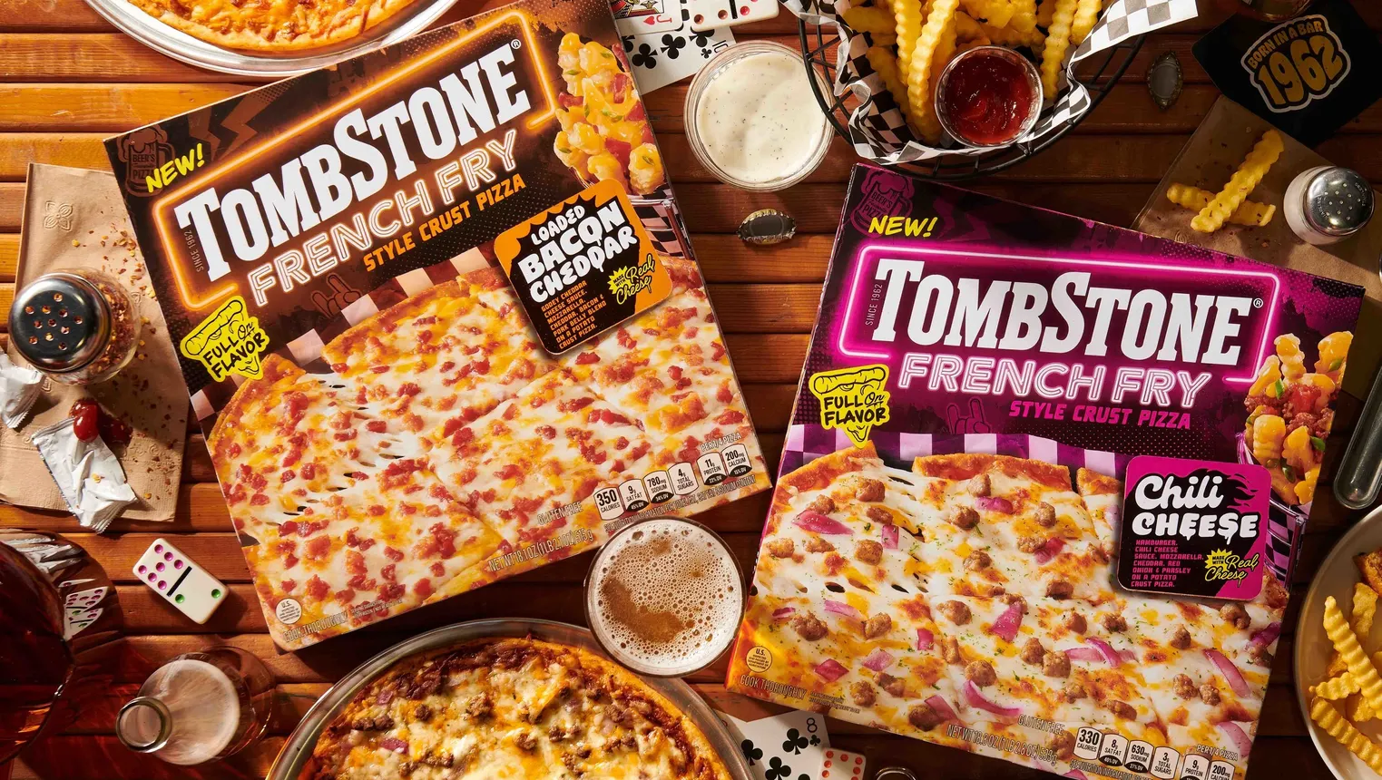 Nestle's Tombstone French Fry Style Crust Pizza