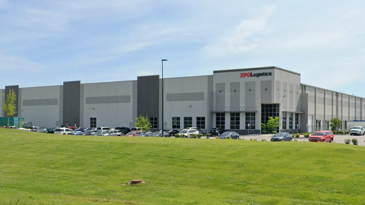 A facility operated by GXO, a spinoff of XPO Logistics, at 12302 Bluffton Rd. in Fort Wayne, Indiana.