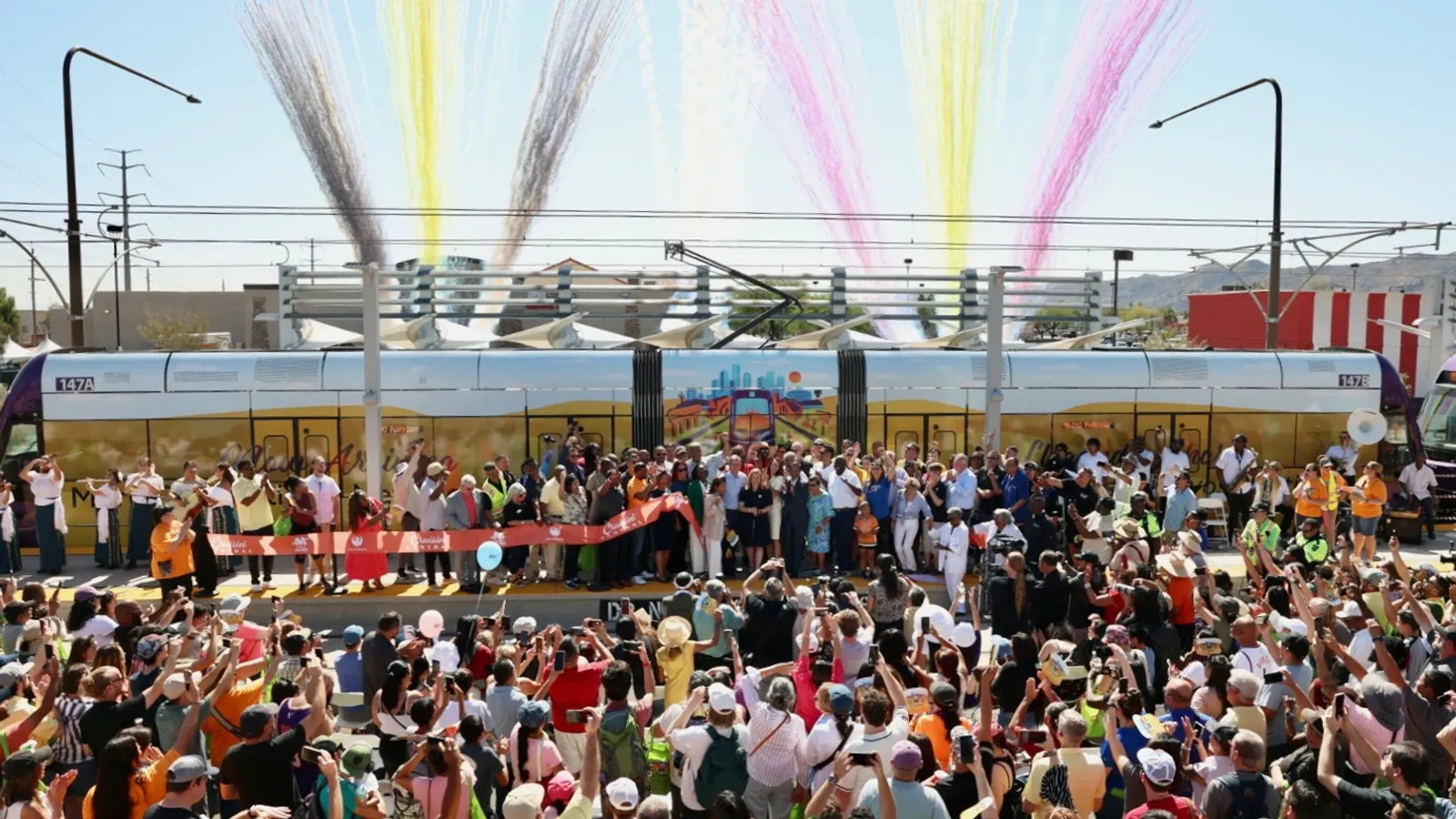 $1.34B Phoenix light rail expansion opens