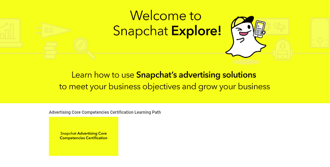 Snapchat Explore platform