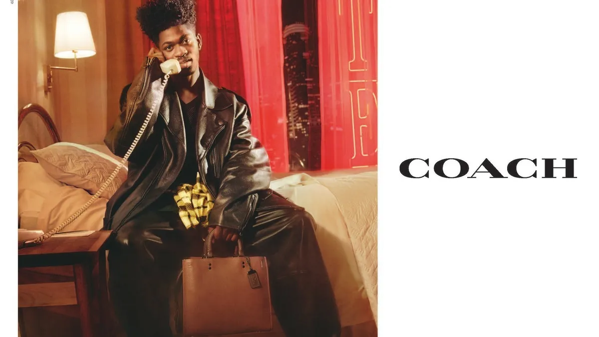 Lil Nas X for Coach's campaign, "Courage to Be Real."