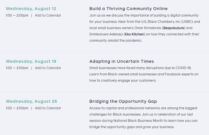 National Black Business Month