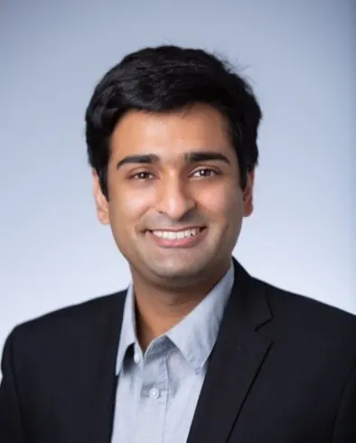 Kriya Therapeutics CEO Shankar Ramaswamy stands for a photo