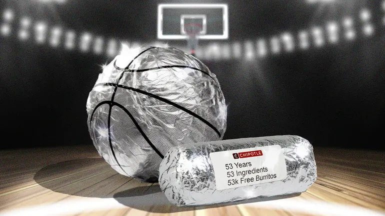 Chipotle nods to NBA milestones to dole out 53K free entrees