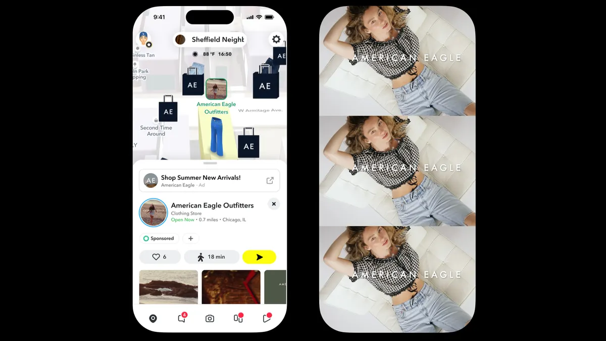 Snapchat American Eagle