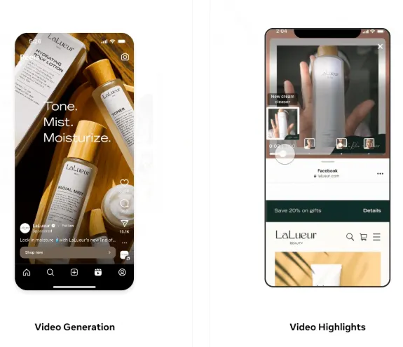 Meta AI ads