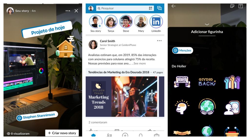 LinkedIn Stories