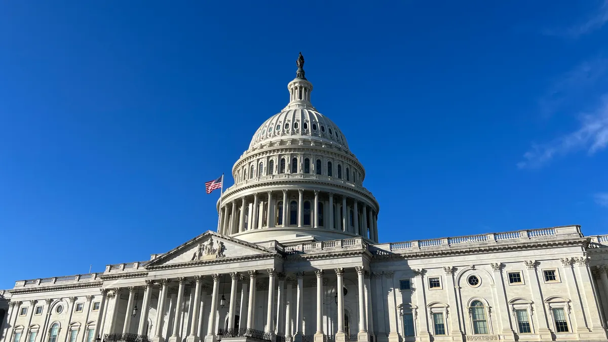 The exterior of the U.S. Capitol on Jan. 3, 2024.