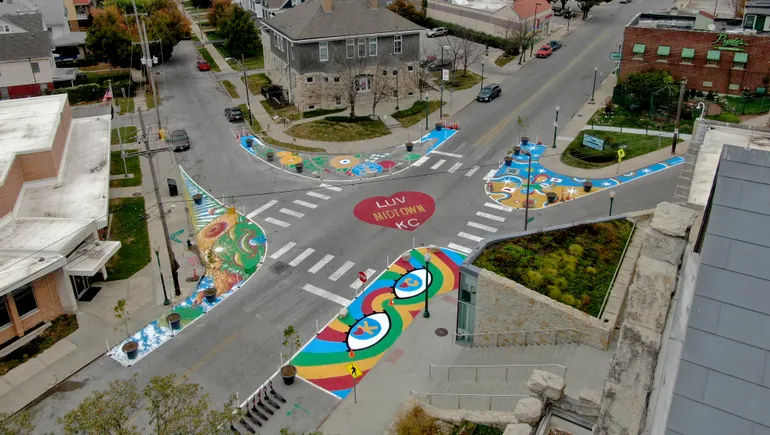 Up to 20 cities to improve street safety by turning asphalt into art ...