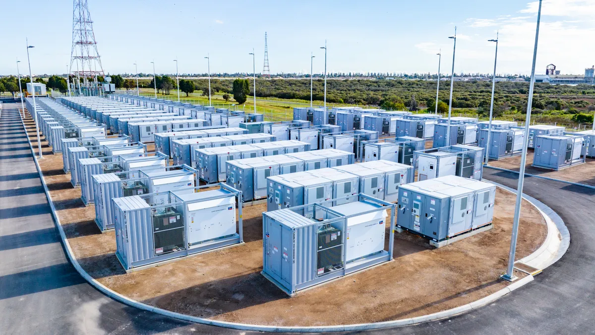 Utility battery farm