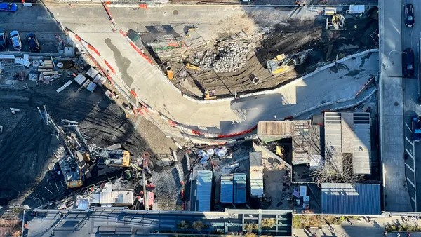 Secant pile installation on Manhattan’s west side is nearly complete. Next, workers will excavate and install the box tunnel.