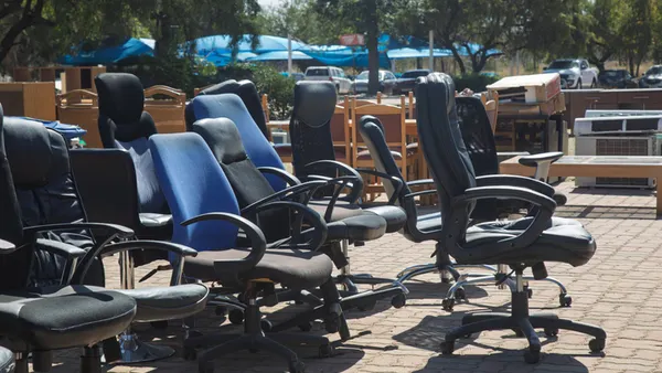 circular economy, IFMA, Tucker, furniture reuse, corporate recycling