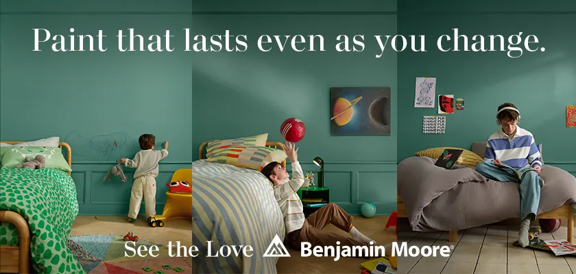 Benjamin Moore OOH ad