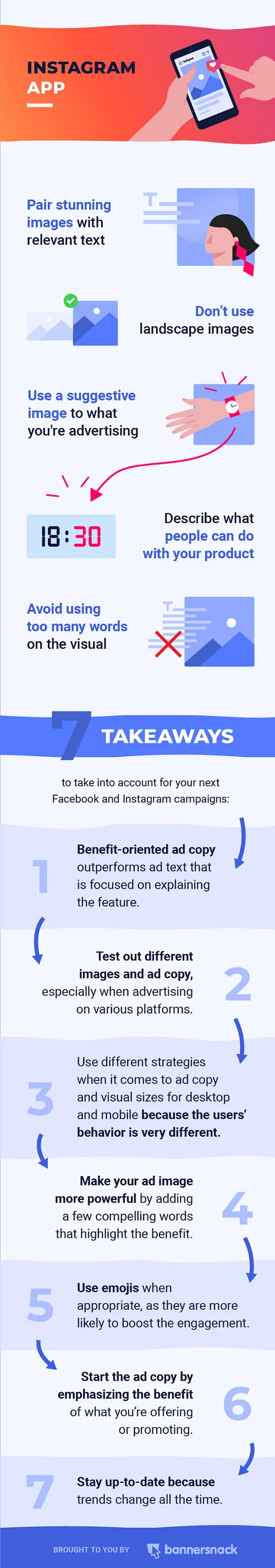 Facebook ads that convert infographic