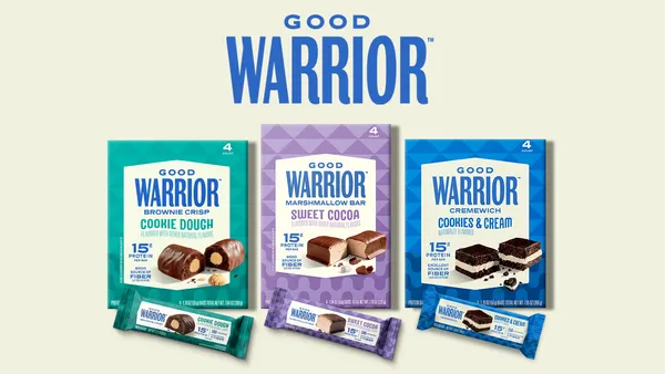 New bars from PepsiCo's Good Warrior brand.