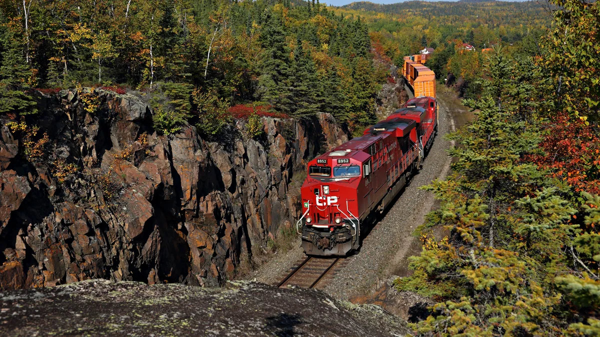 Canadian Pacific train freight railroad