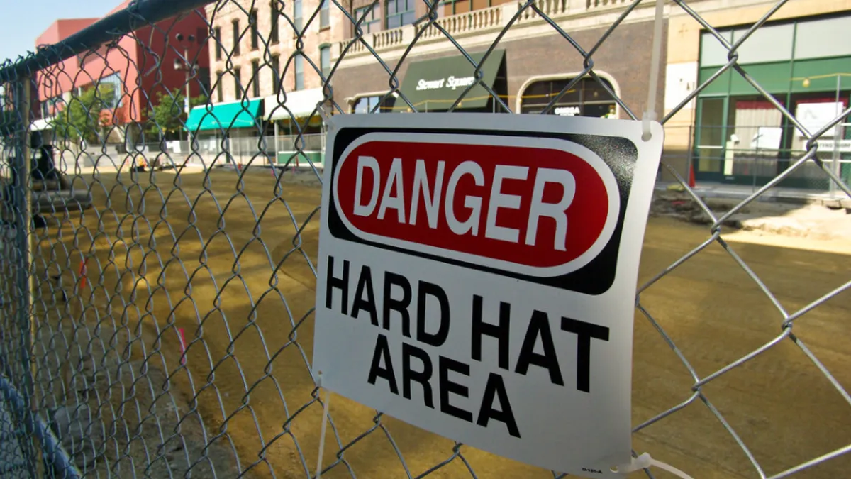 construction site, danger