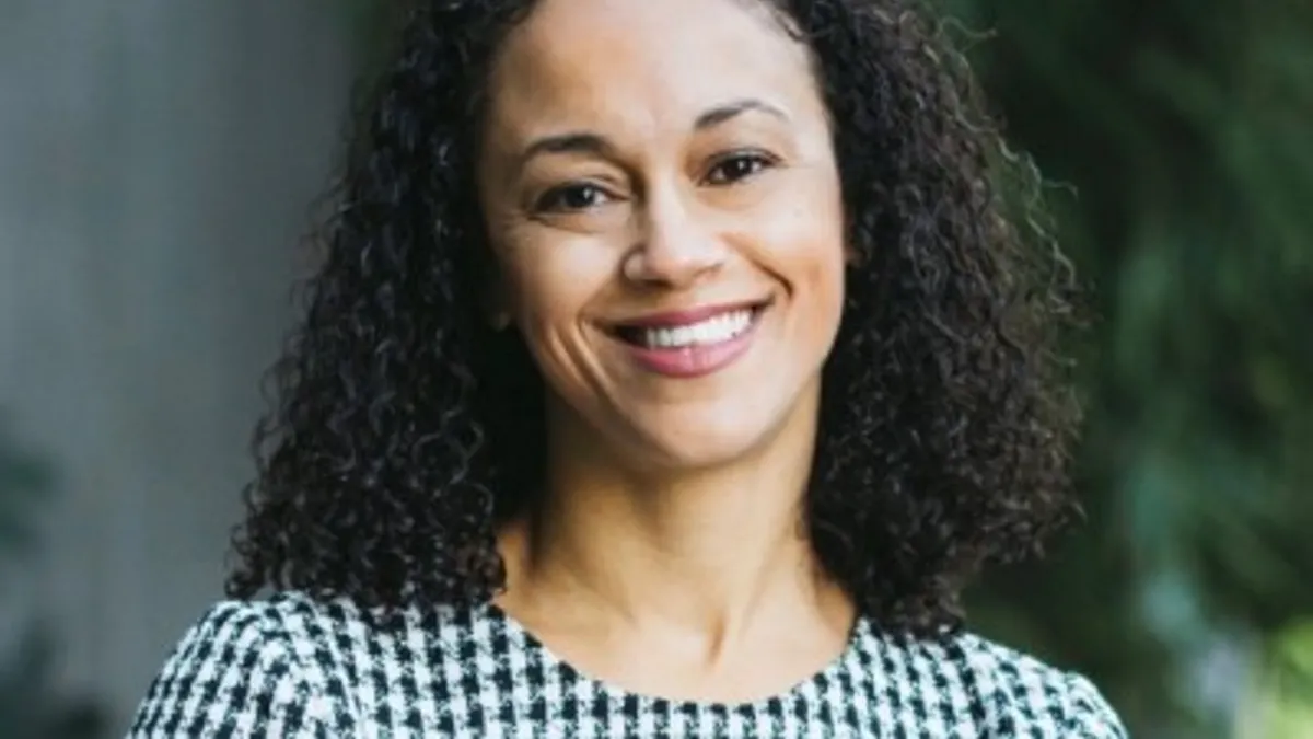 A headshot of Christina Harris, Cedars-Sinai's new chief health equity officer