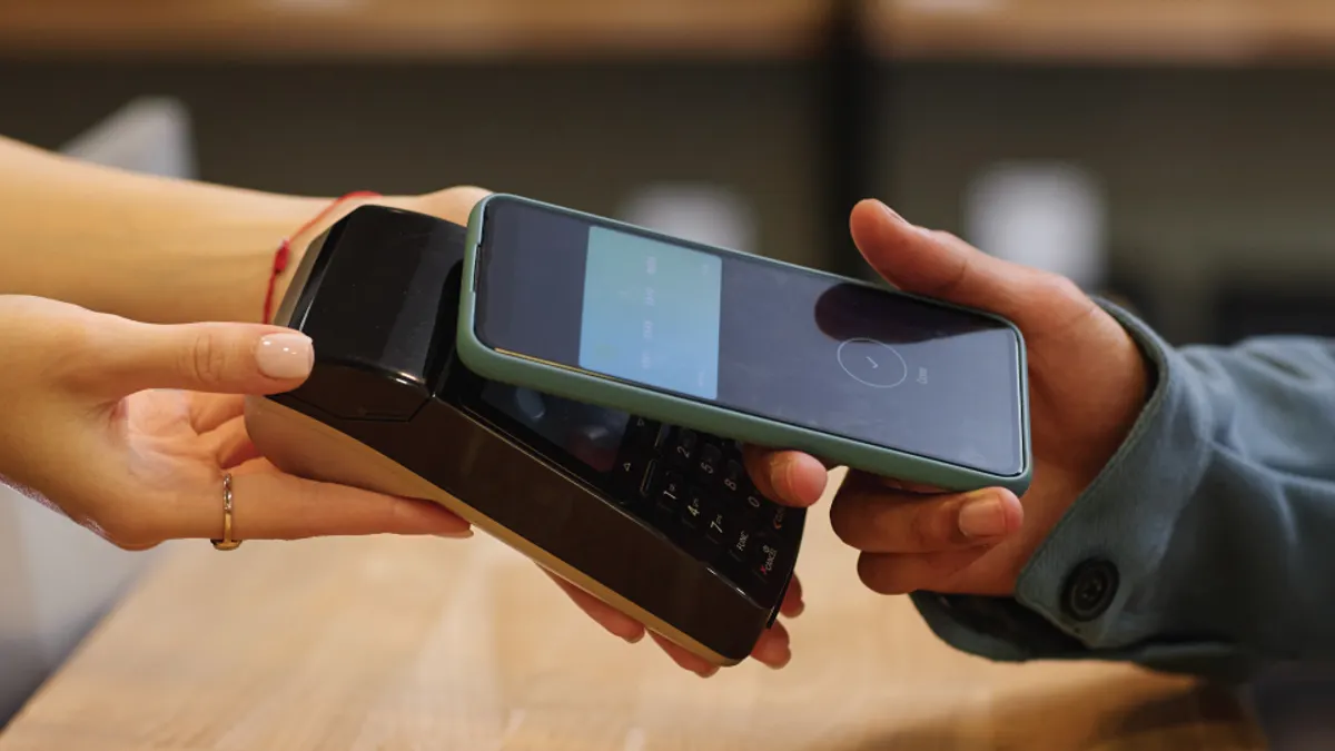 person using cellphone