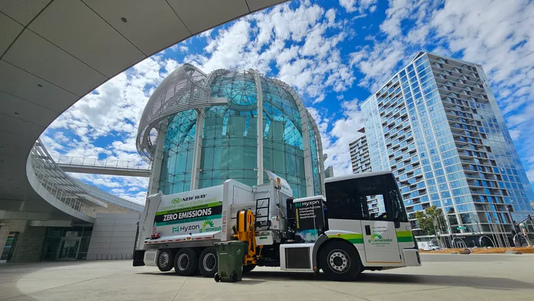 GreenWaste Pioneers Hydrogen Refuse Vehicles in Northern California