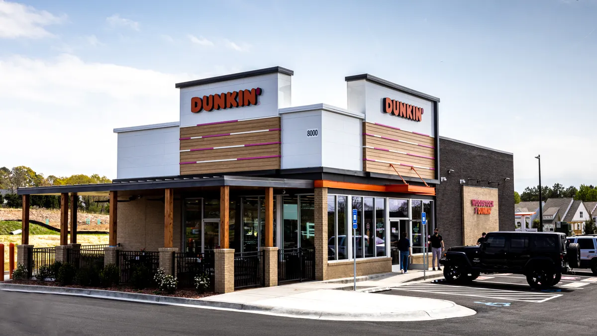 An image of a next gen Dunkin' in Woodstock, Georgia.