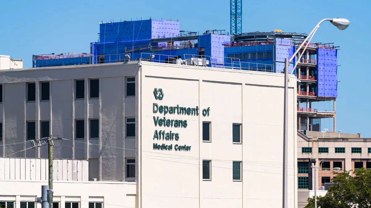 Ralph H. Johnson Department of Veterans Affairs medical center hospital clinic building sign in South Carolina city